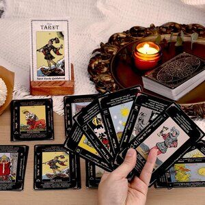 NWB Solis Divinity Tarot Cards Deck and Guide Book with Meanings on the Cards